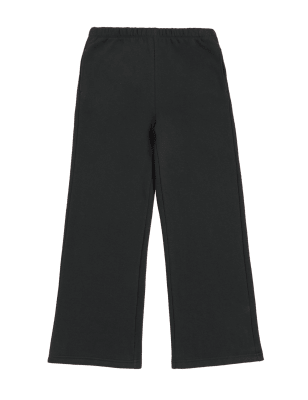 

Girls M&S Collection Cotton Rich Wide Leg Joggers (6-16 Yrs) - Charcoal, Charcoal