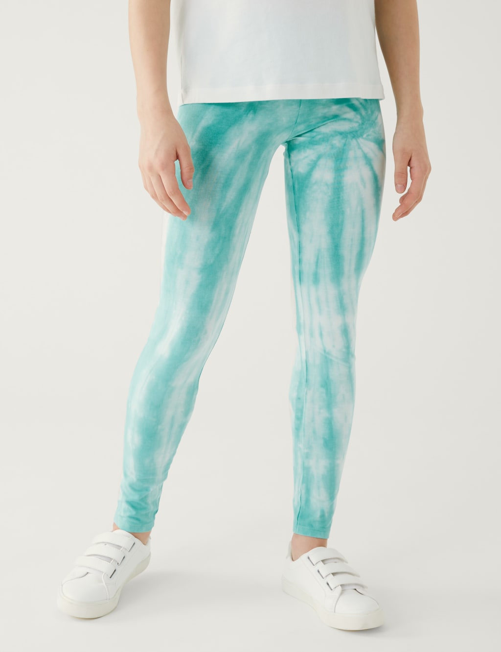 Cotton Rich Tie Dye Leggings (6-16 Yrs) image 2