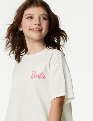 Pure Cotton Barbie™ T-Shirt (6-16 | M&S US