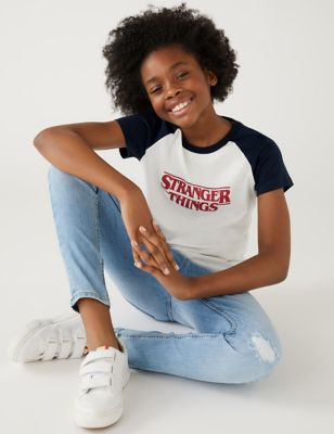 Pure Cotton Stranger Things™ T-Shirt (6 - 16 Yrs)