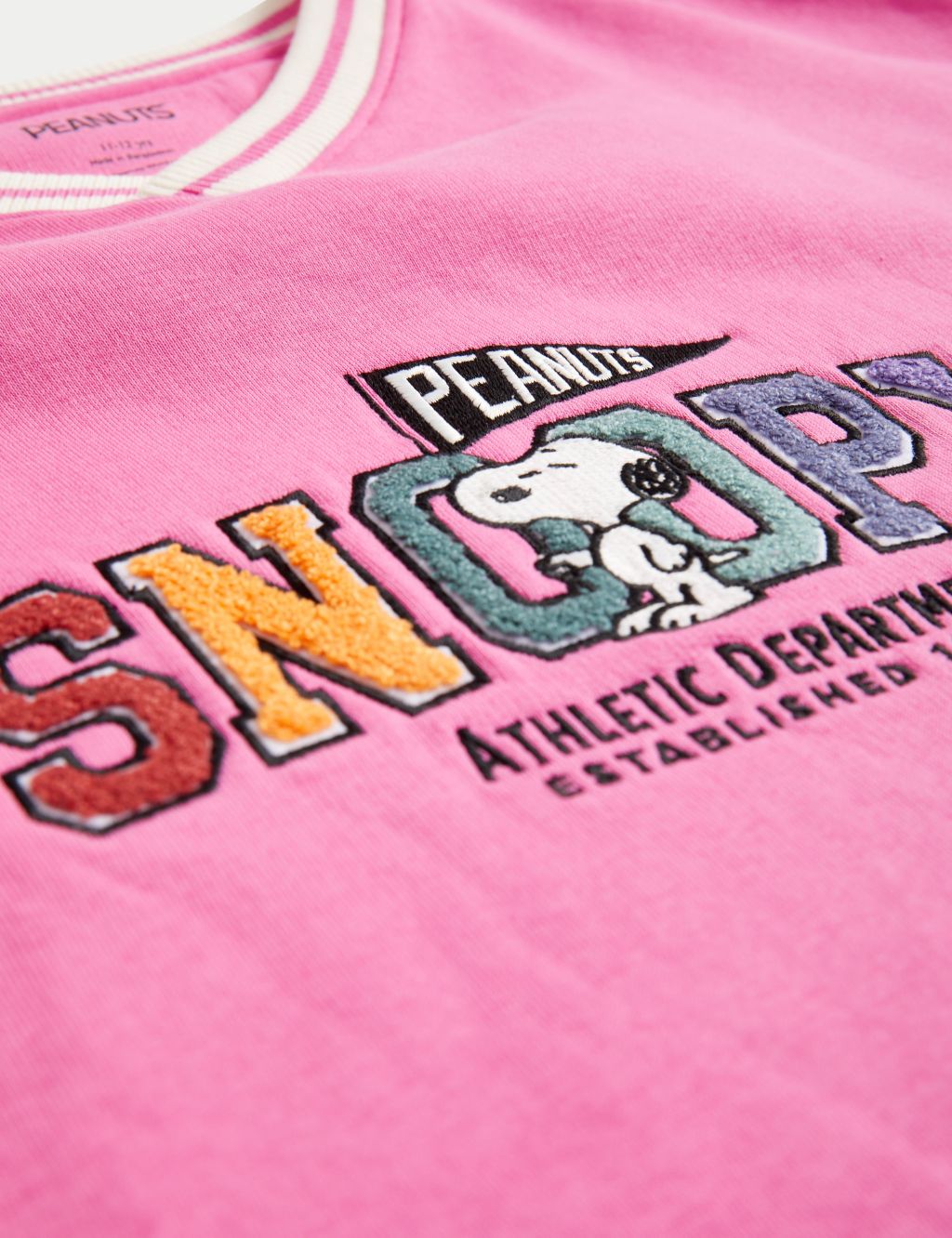 Cotton Rich Snoopy™ Sweatshirt (6-16 Yrs) image 5