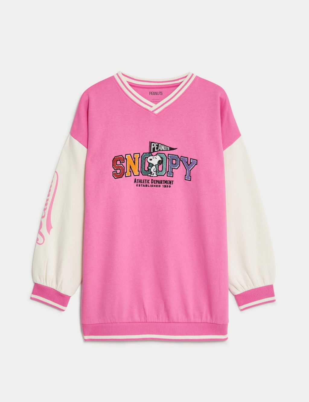 Cotton Rich Snoopy™ Sweatshirt (6-16 Yrs) image 2