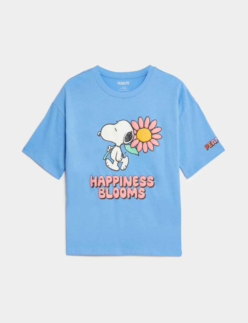 Pure Cotton Snoopy™ Graphic T-Shirt (6-16 Yrs) image 2