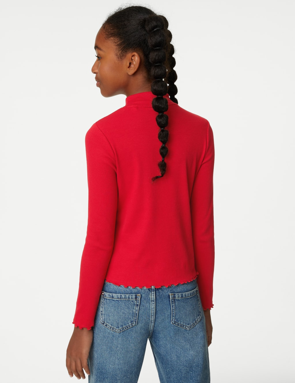 Girls White Shimmer Top by ML Kids main image 1