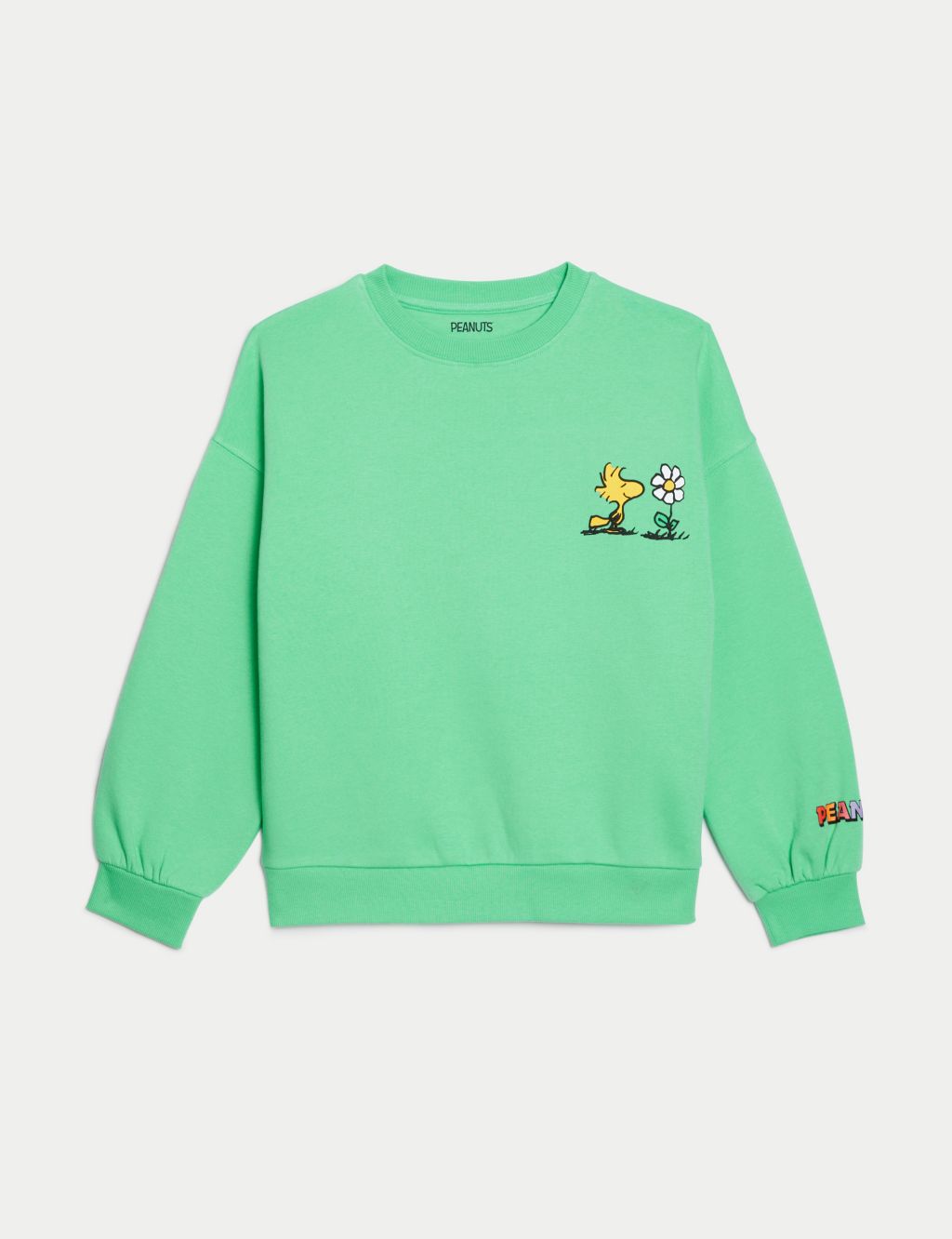 Cotton Rich Snoopy™ Sweatshirt (6-16Yrs) image 2