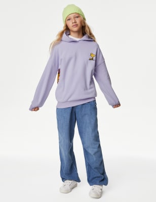 

Girls M&S Collection Cotton Rich Snoopy™ Hoodie (6-16 Yrs) - Lilac, Lilac