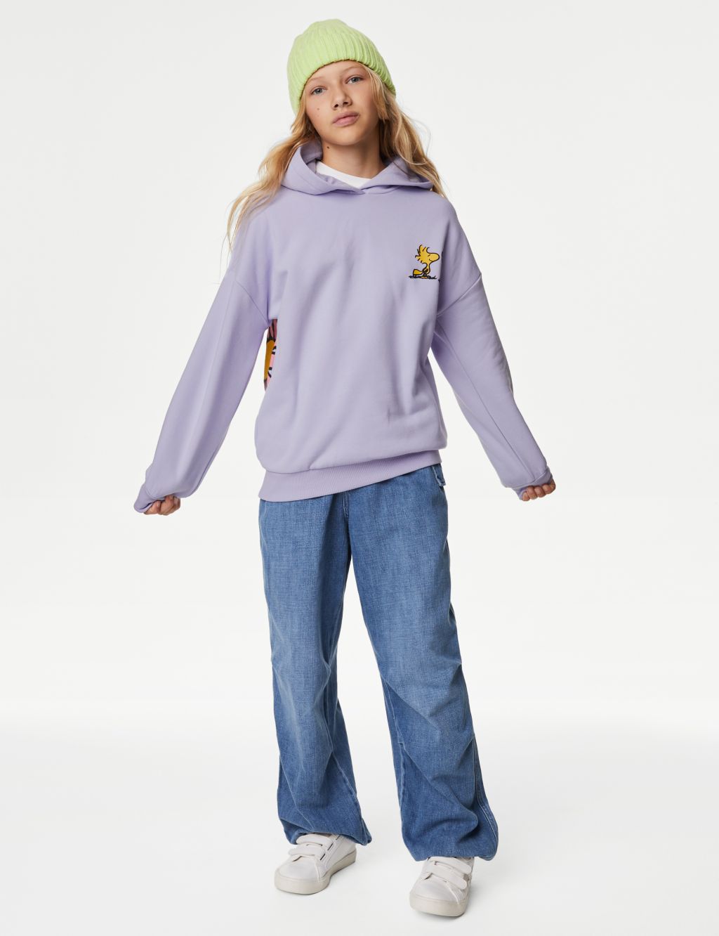 Cotton Rich Snoopy™ Hoodie (6-16 Yrs) image 3