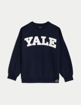 

Girls,Unisex,Boys M&S Collection Cotton Rich Yale University™ Sweatshirt (6 -16 Yrs) - Navy, Navy