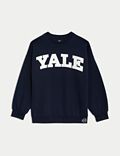 Sweat en coton à motif Yale University™ (du 6 au 16&nbsp;ans)