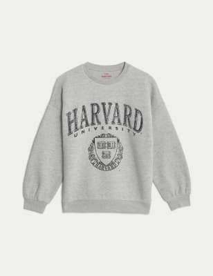 Harvard best sale sweatshirt h&m