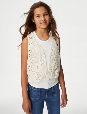 Knitted Waistcoat (6-14 Yrs) - CH