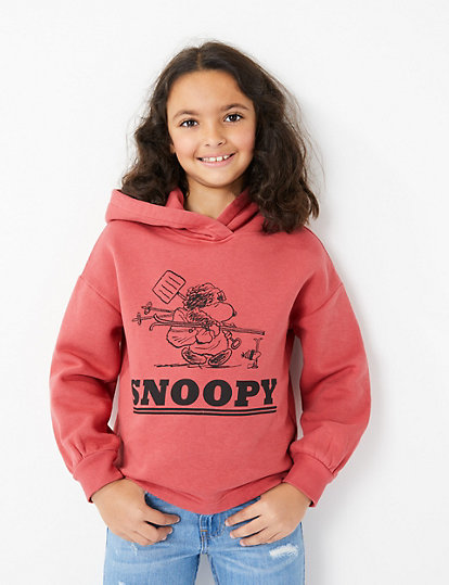 Cotton Snoopy™ Print Hoodie (3-16 Years)
