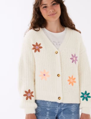 Embroidered Cardigan