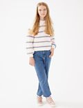 Knitted Striped Jumper (6-16 Yrs)