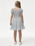 Pure Cotton Mini Me Floral Dress (6-16 Yrs)