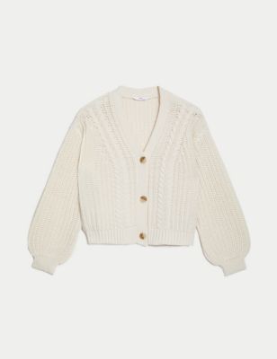 Cable Knit Cardigan (6-16 Yrs)