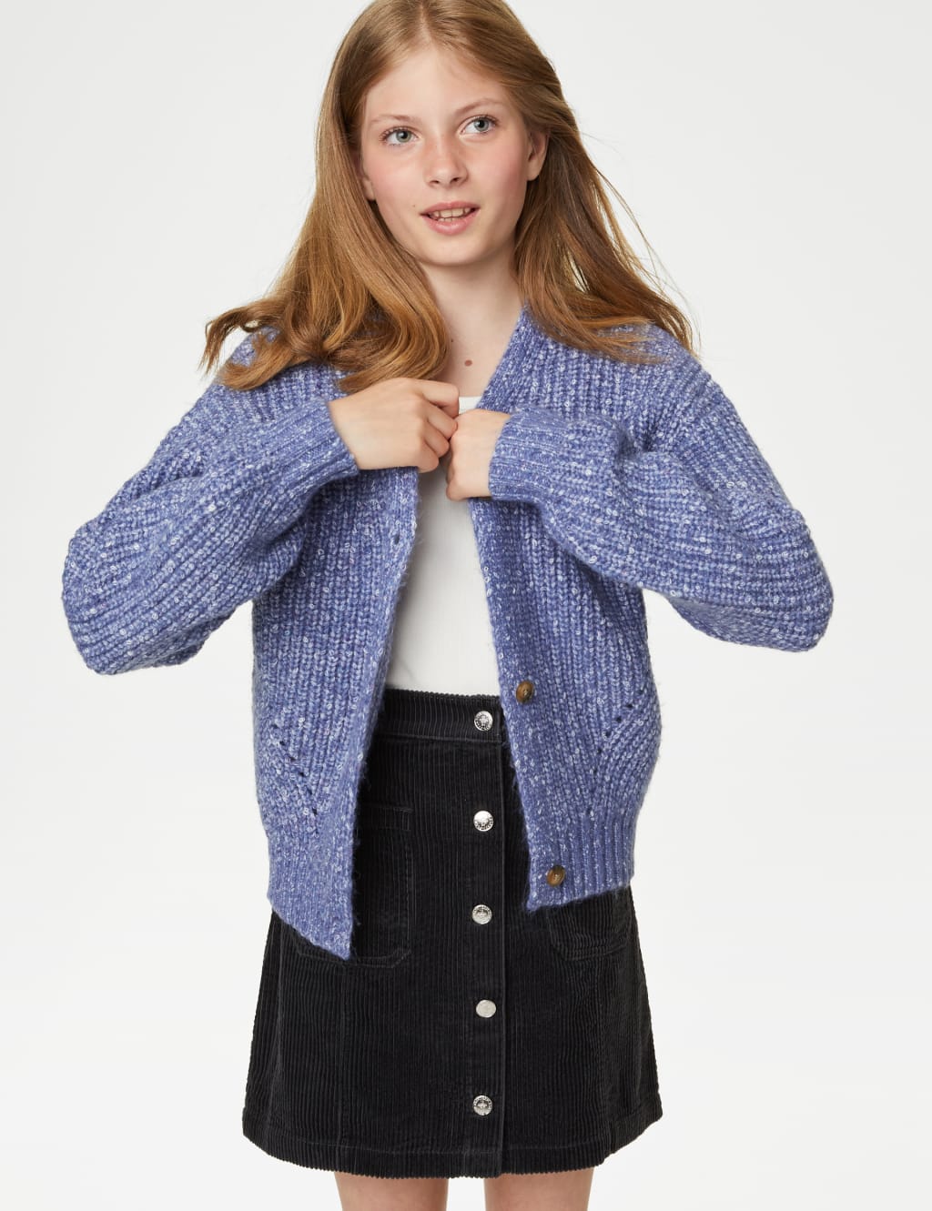 Plain Cardigan (6-16 Yrs) image 1