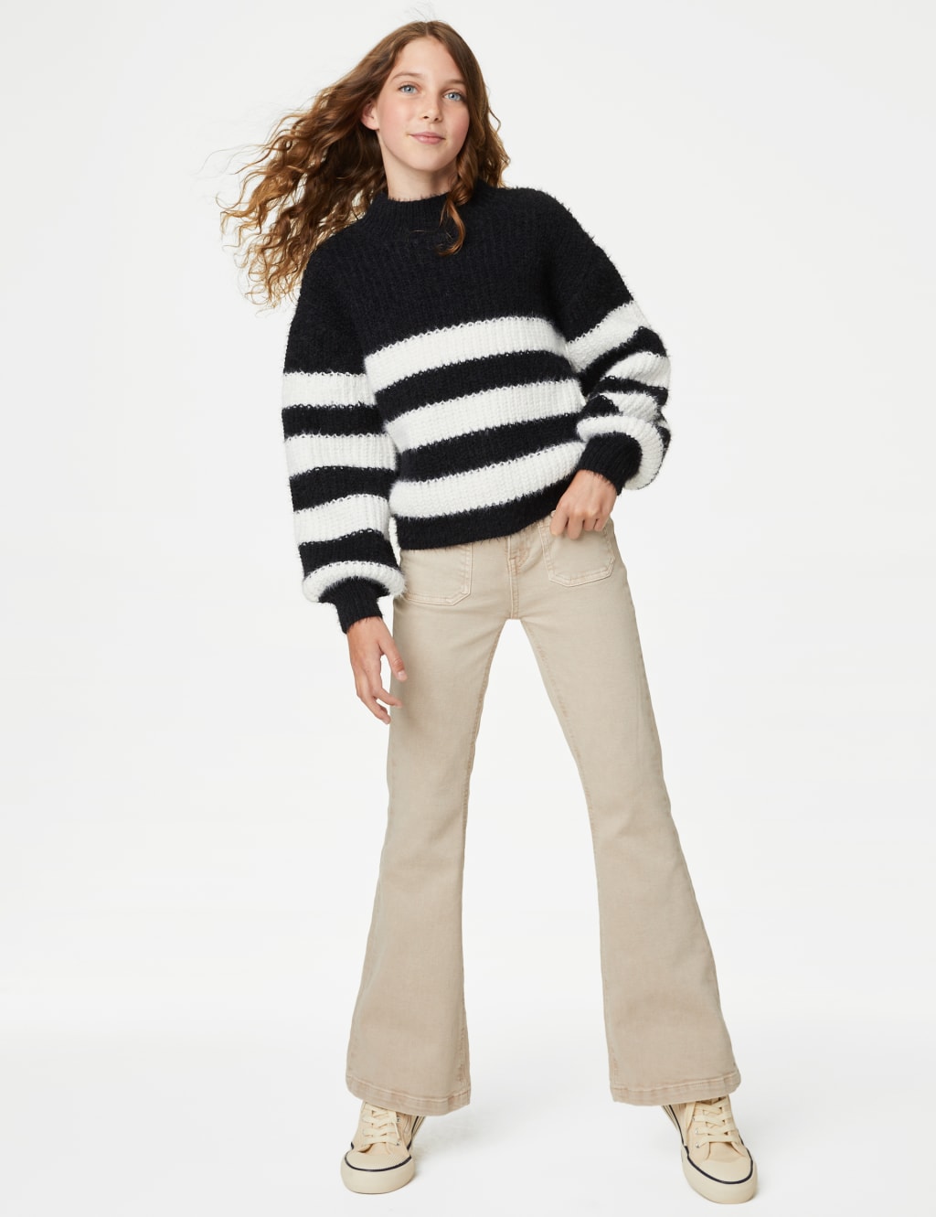 Striped Jumper (6-16 Yrs) image 3