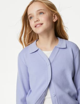 

Girls M&S Collection Knitted Cardigan (6-16 Yrs) - Lilac, Lilac