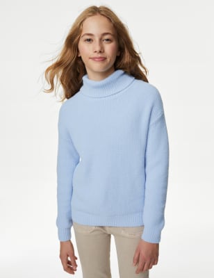 

M&S Collection Jersey de punto (6-16 años) - Blue, Blue