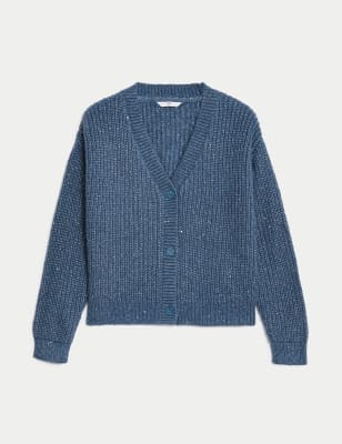 Sparkly Knitted Cardigan (6-16 Yrs)