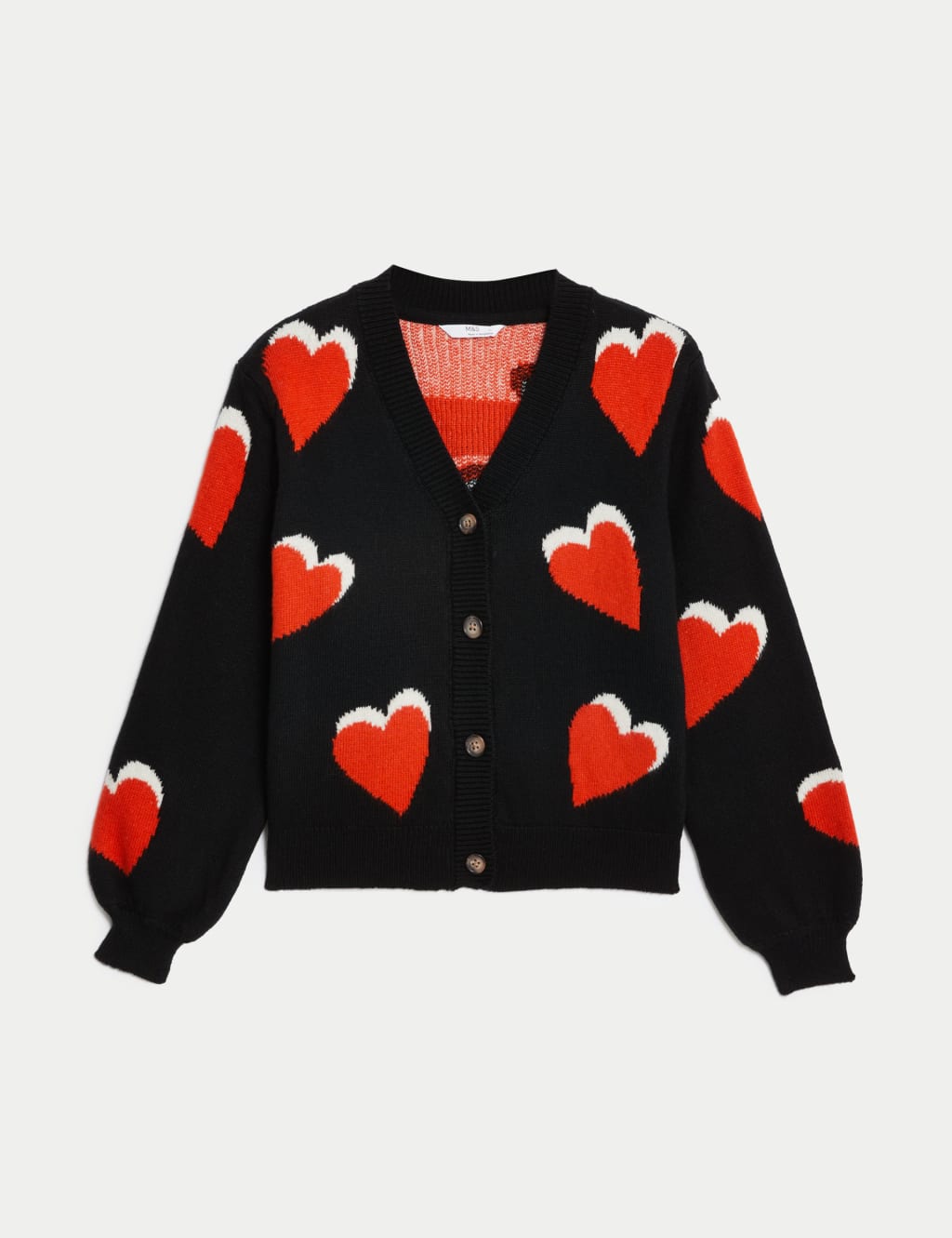 Heart Cardigan (6-16 Yrs) image 2