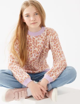 Animal Print Jumper (6-16 Yrs)