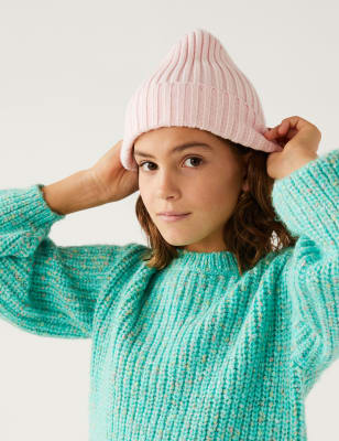 

Girls M&S Collection Knitted Jumper (6-16 Yrs) - Green Mix, Green Mix