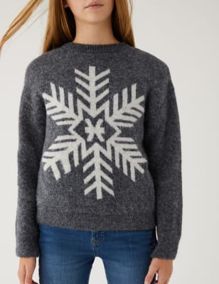 Gap snowflake outlet sweater