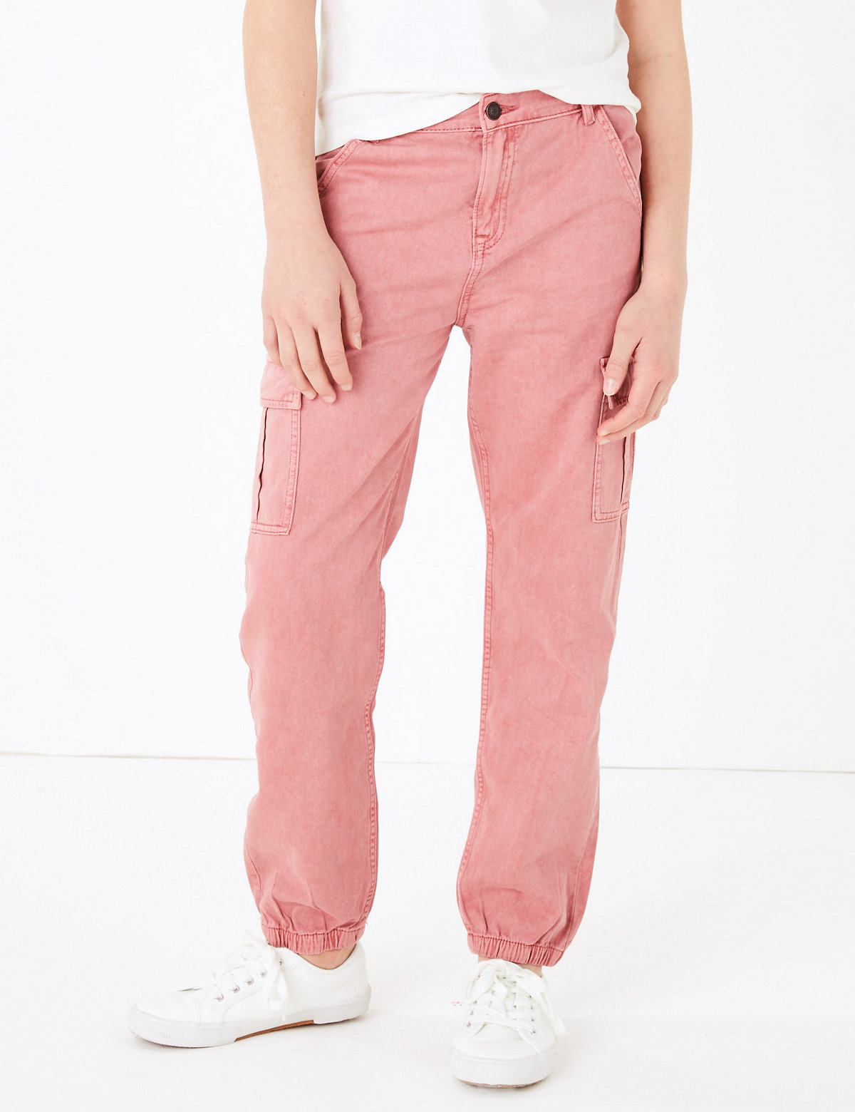 Cotton Cargo Trousers (6-16 Yrs)
