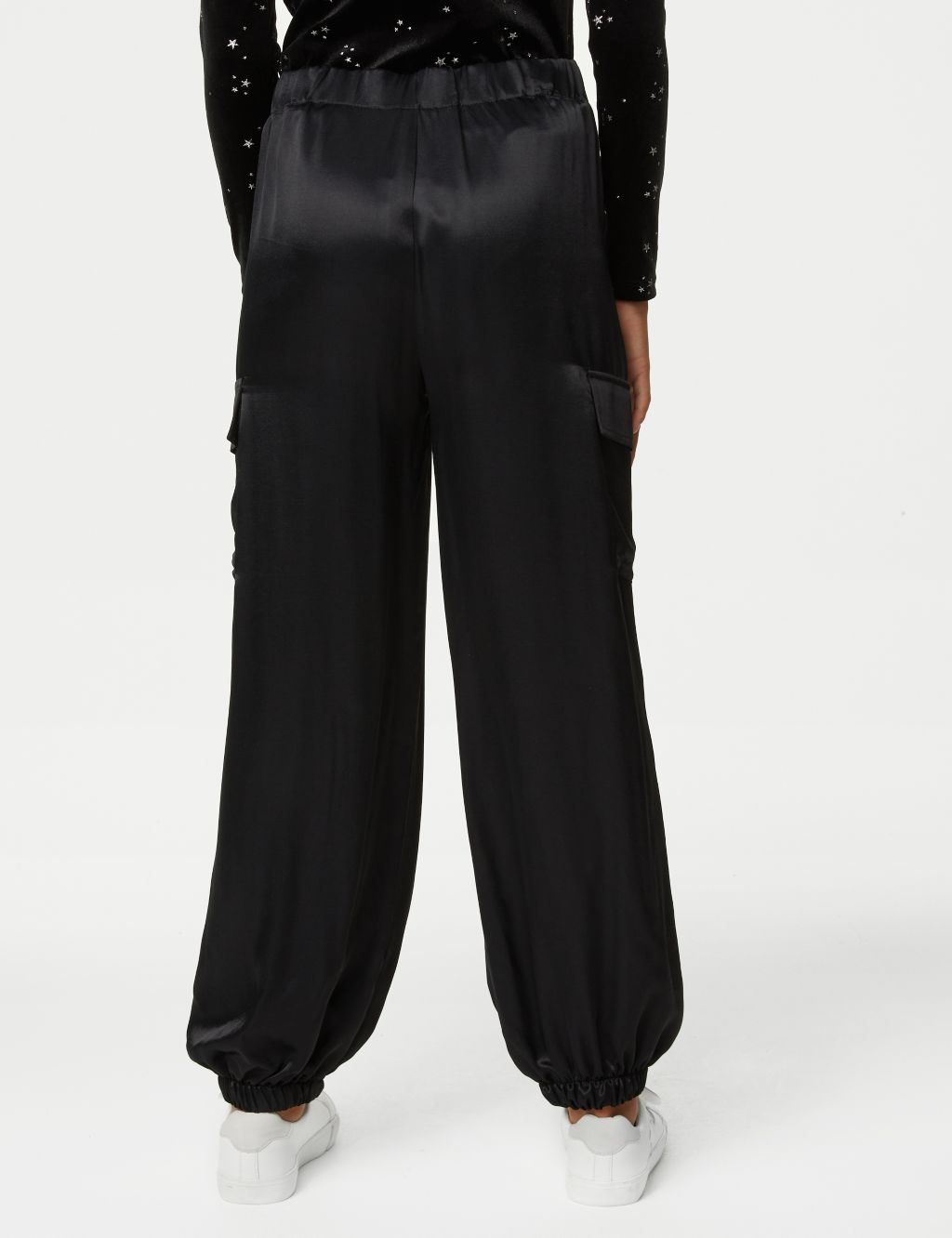 Satin Cargo Trousers (6-16 Yrs) image 5