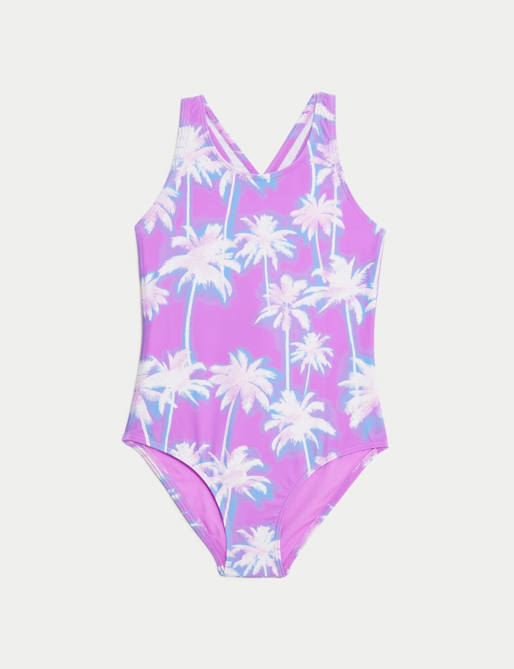 Girls Purple Swimwear M S