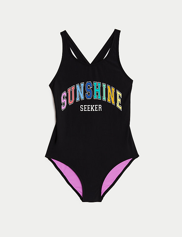 Sunrise Print Swimsuit (6-16 Yrs) - SG