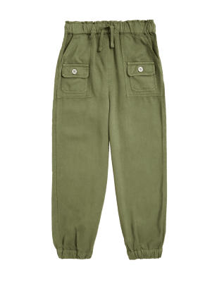 

Girls M&S Collection Utility Drawstring Trousers (6-16 Yrs) - Khaki, Khaki