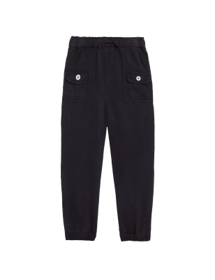 

Girls M&S Collection Utility Drawstring Trousers (6-16 Yrs) - Charcoal, Charcoal