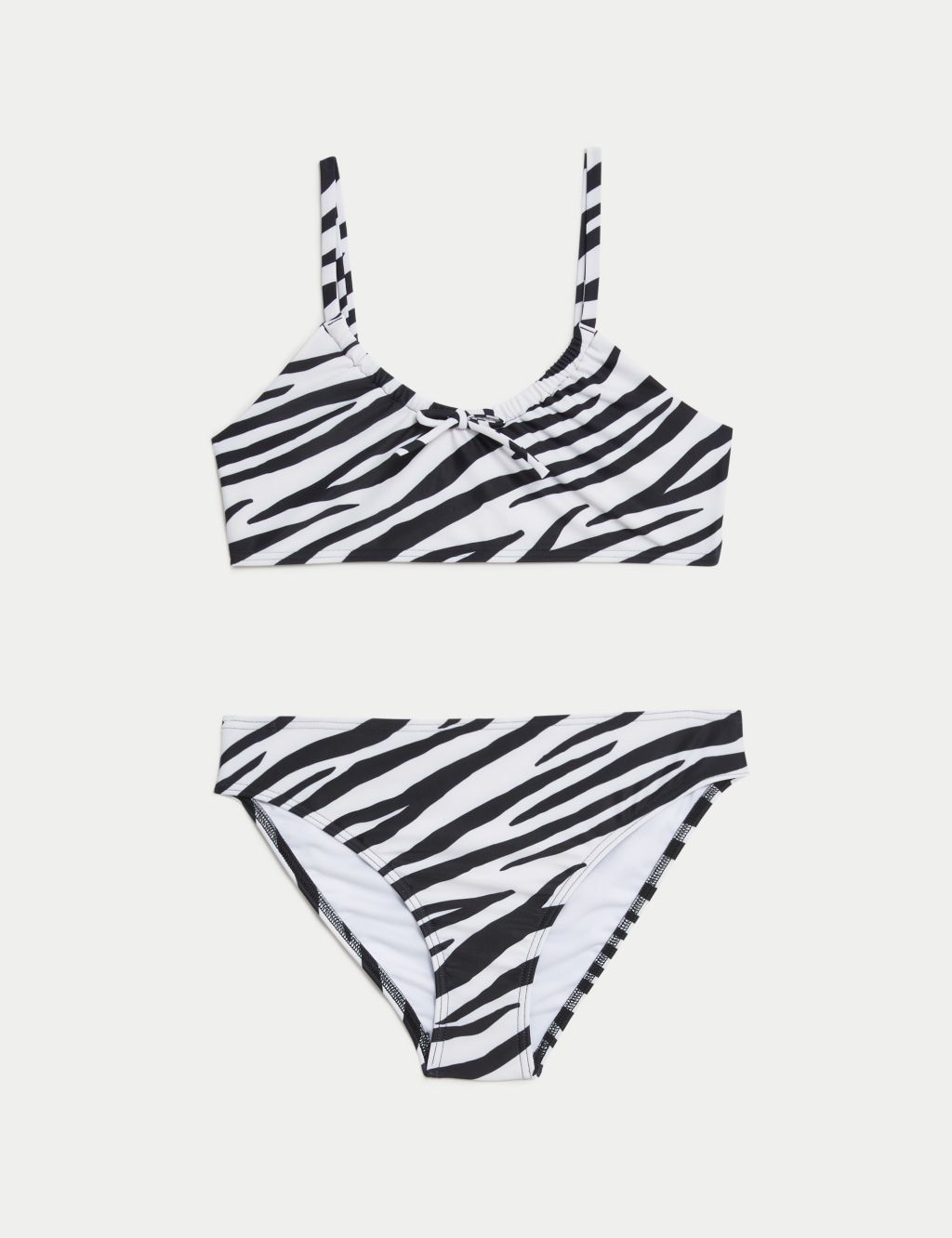  Chance Loves Black and White Two Piece Bikini Swimsuit for  Girls Size 8Years : Clothing, Shoes & Jewelry