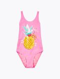 Pineapple Sequin Swimsuit (6-16 Yrs)