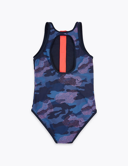 Camouflage Print Swimsuit (6-16 Yrs)