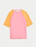 T-shirt de bain à motif color block (du 6 au 16&nbsp;ans)