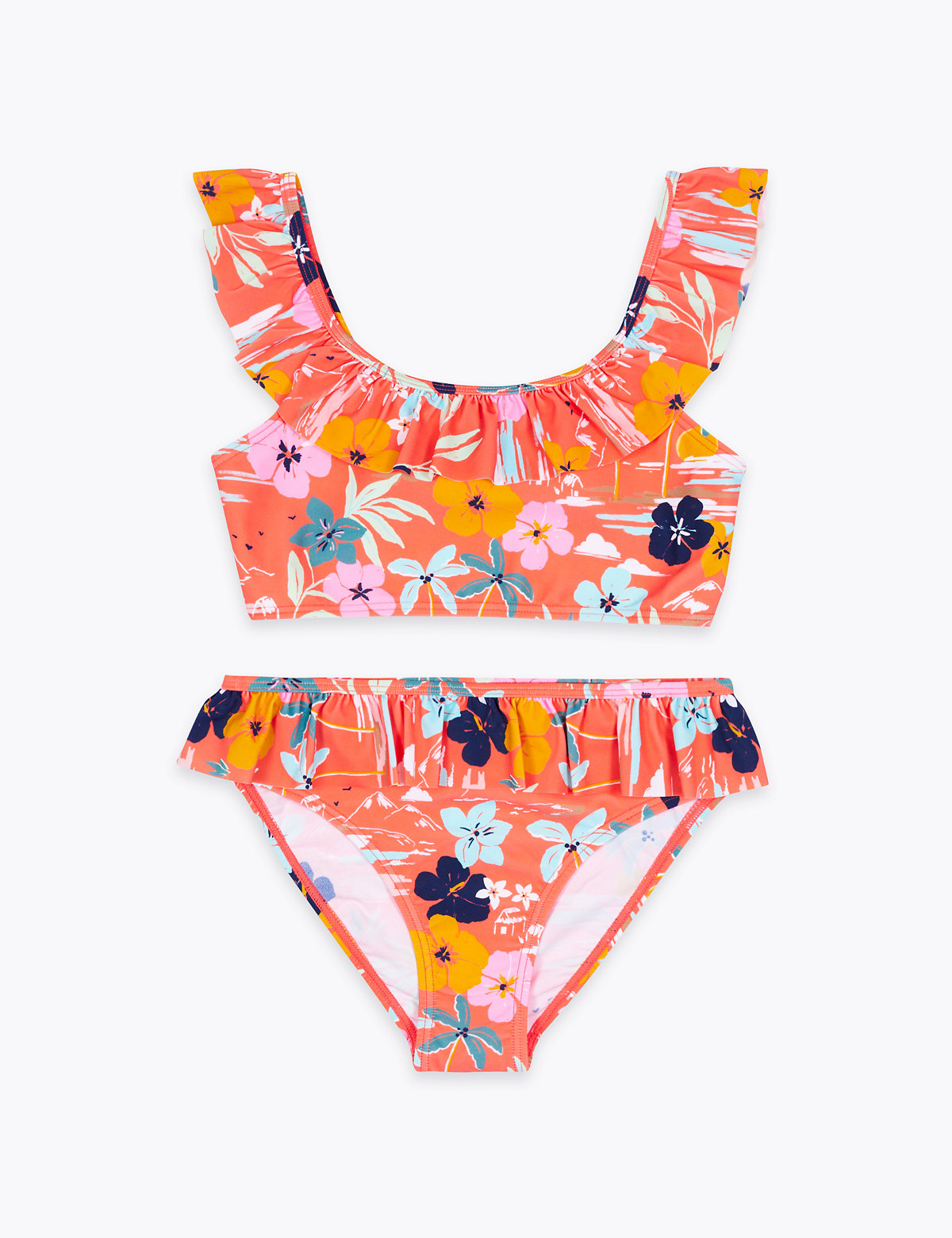 Tropical Print Bikini