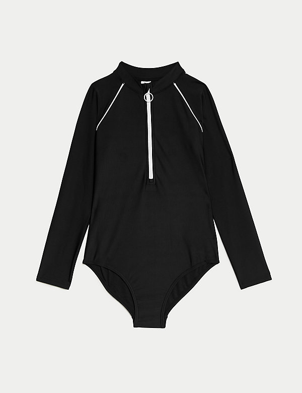 Long Sleeve Swimsuit (6-16 Yrs) - NO