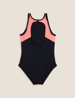 

Girls M&S Collection Colourblock Swimsuit (6-16 Yrs) - Black, Black