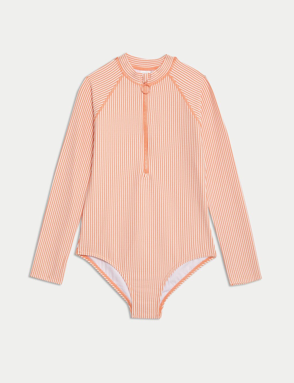 Striped Long Sleeve Swimsuit (6-16 Yrs)