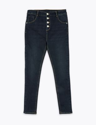 M&S Girls Mini Ivy Skinny High Waisted Jeans (6-16 Yrs)
