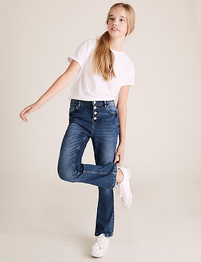 Denim Kickflare Jeans (6-16 Yrs)