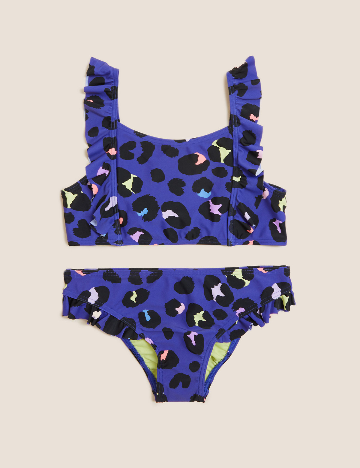 2pc Leopard Print Bikini (6-16 Yrs)