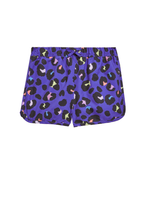 

M&S Collection Badeshorts mit Leopardenmuster (6-16 J.) - Blue, Blue