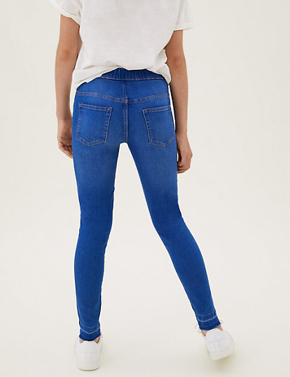 ONLY Jeggings & Skinny & Slim WOMEN FASHION Jeans Basic Blue discount 56% 
