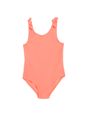 

M&S Collection Bañador con lazo (6-16 años) - Coral, Coral