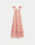 Floral Tiered Maxi Dress (6-16 Yrs)